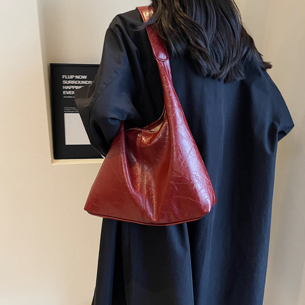 Sasha Versatile Soft Leather Shoulder Tote Bag