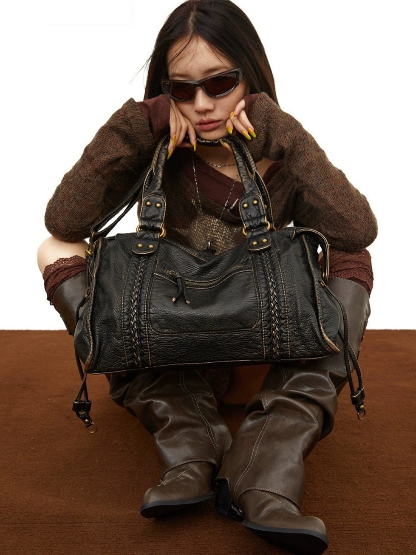 Large-capacity soft motorcycle bag