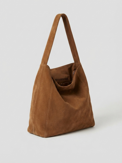 Suede Tote Bag