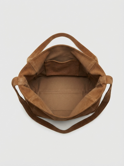 Suede Tote Bag