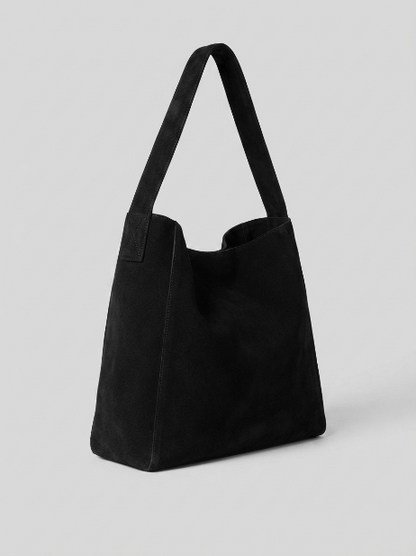 Suede Tote Bag