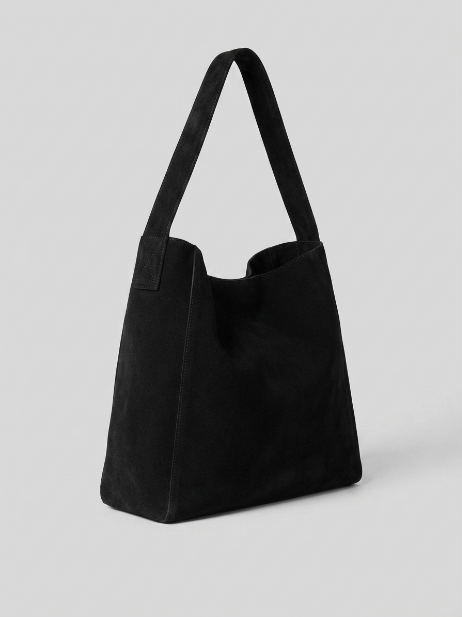 Suede Tote Bag