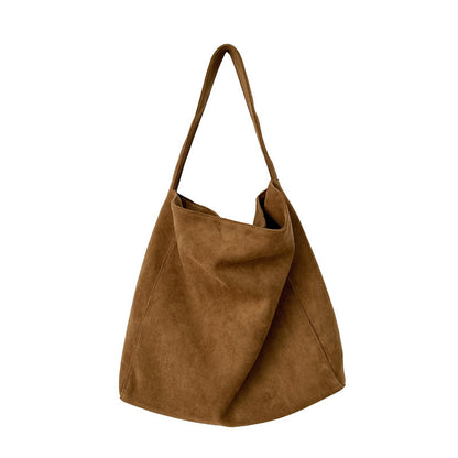Suede Tote Bag