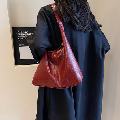 Sasha Versatile Soft Leather Shoulder Tote Bag