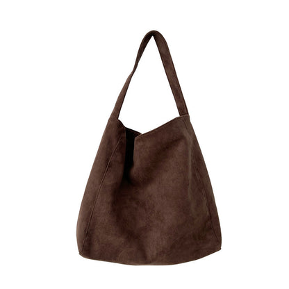 Suede Tote Bag